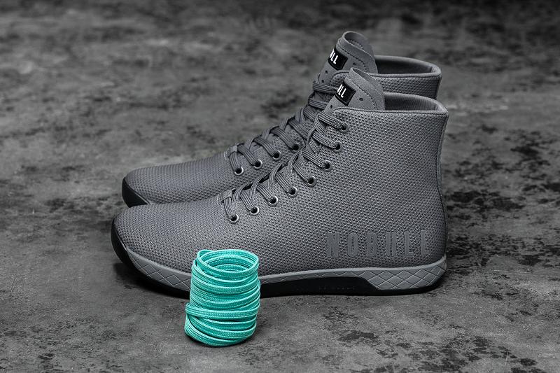 Women's Nobull High-Top Trainers Dark / Grey | SG O2878K